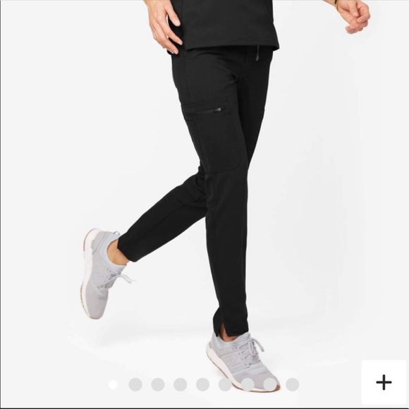 Figs Pants - Figs Black Yola Pants